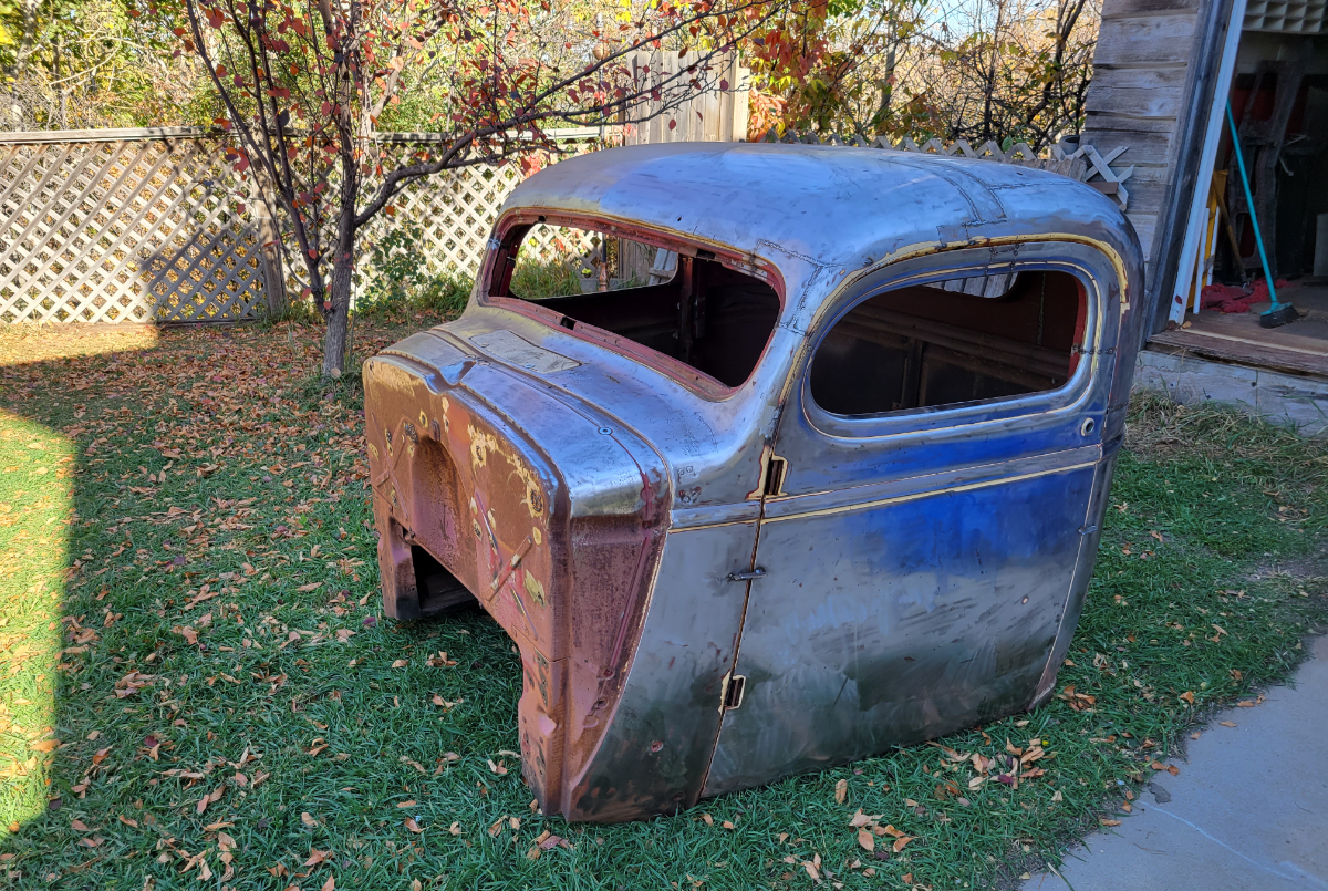 dirtbag leather truck chop